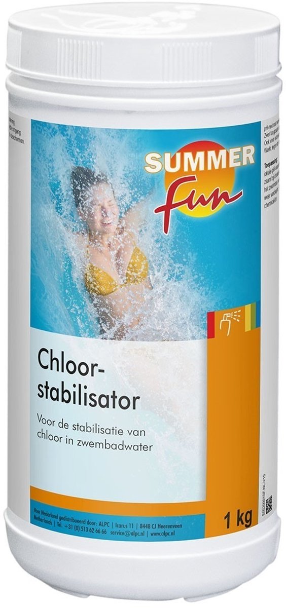 Summer fun chloor stabilisator 1 kg