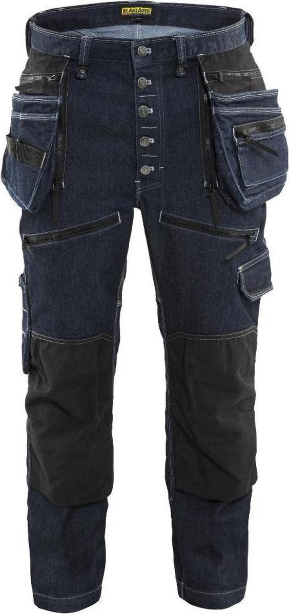 Blåkläder blaklader werkspijkerbroek stretch x1900 1999-1141 - mannen - navy zwart - 46