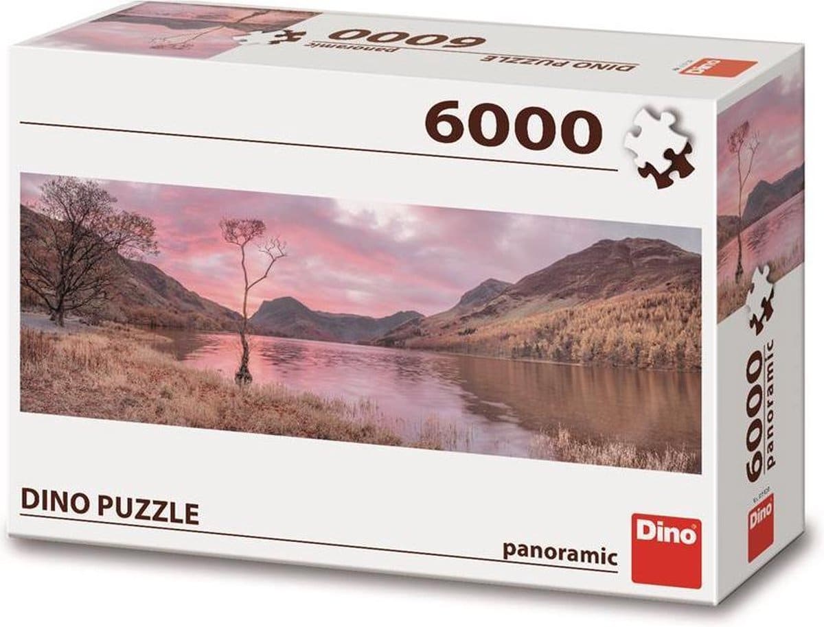 Dinotoys dino puzzel - lake buttermere in engeland - 6000 stukjes
