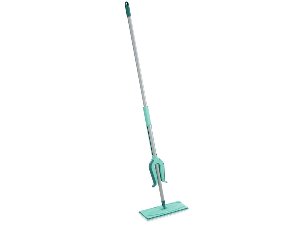 Leifheit picobello vloerwisser m micro duo met steel - 33 cm wisbreedte - turqouise - grijs