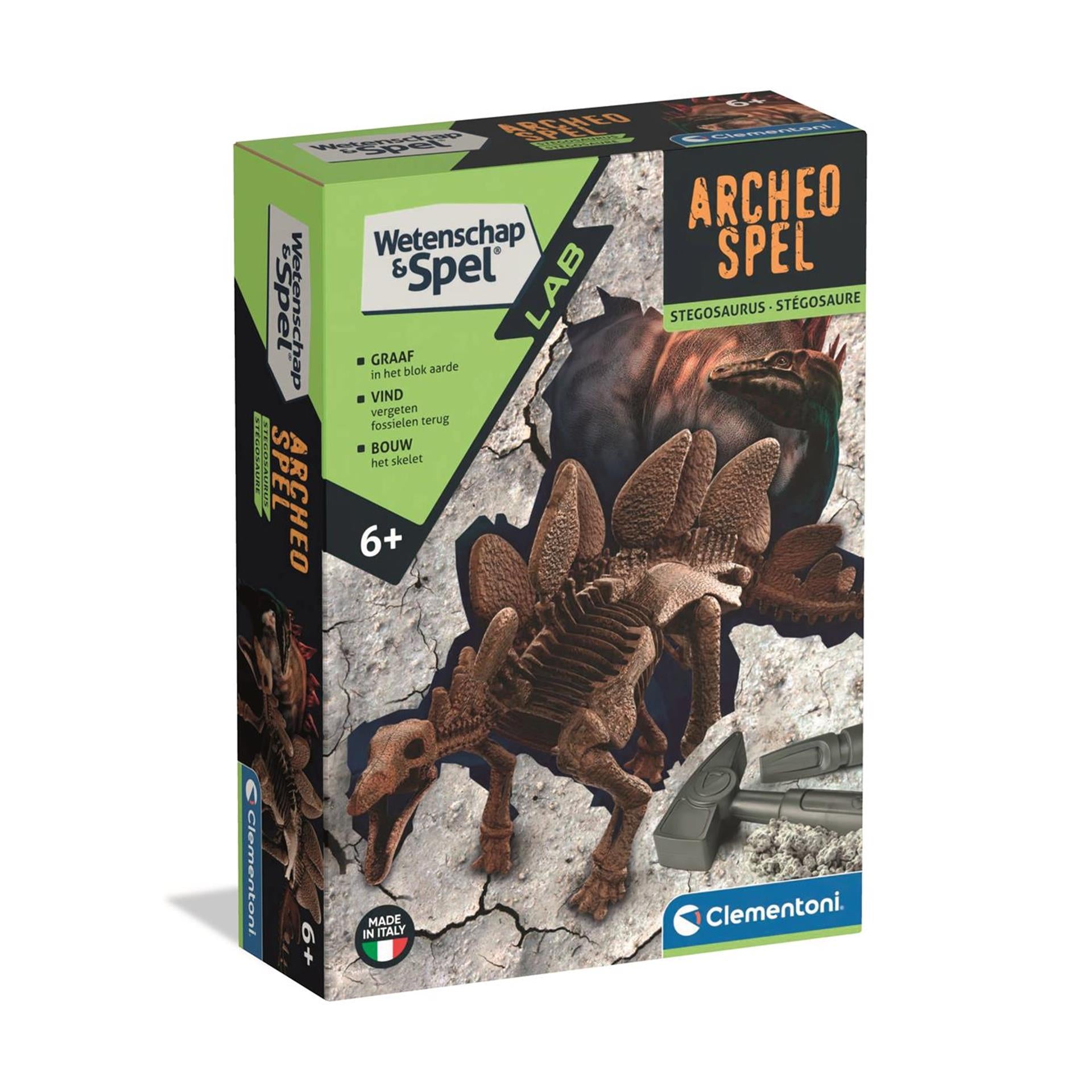 Clementoni lab stegosauro