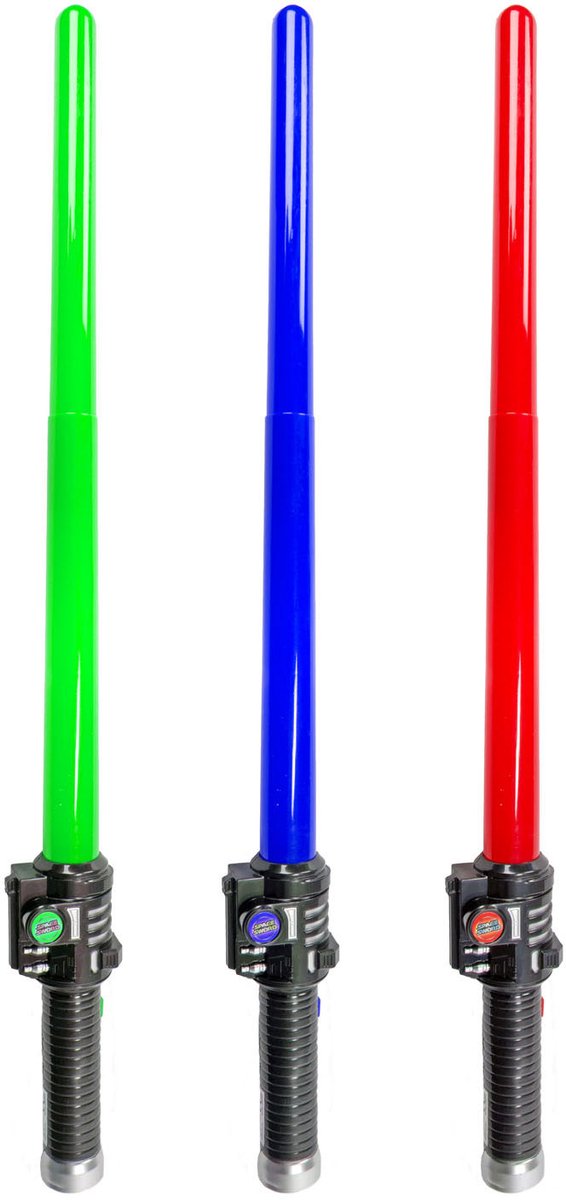 Toi-toys fun uitschuifbaar lichtzwaard met geluid,