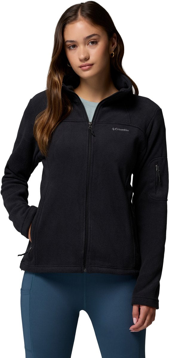 Columbia fast trek™ ii jacket fleece vest - fleecevest voor dames - outdoorvest - zwart - maat l