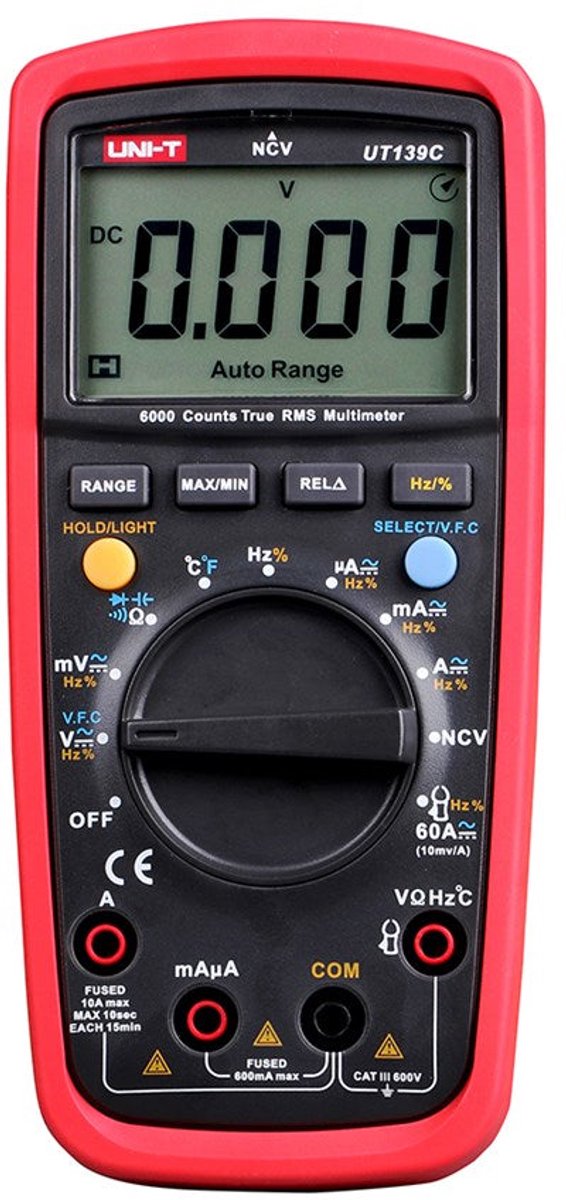 Uni-t multimeter ut139c