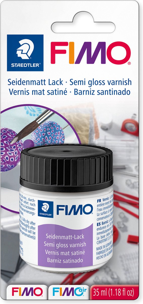 Fimo semi-glanzende lak - blister