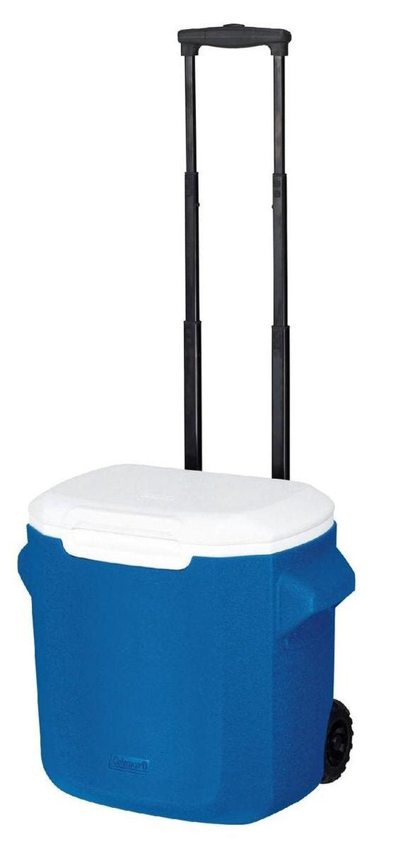 Coleman 28qt performance koelbox op wielen - 26 liter - blauw