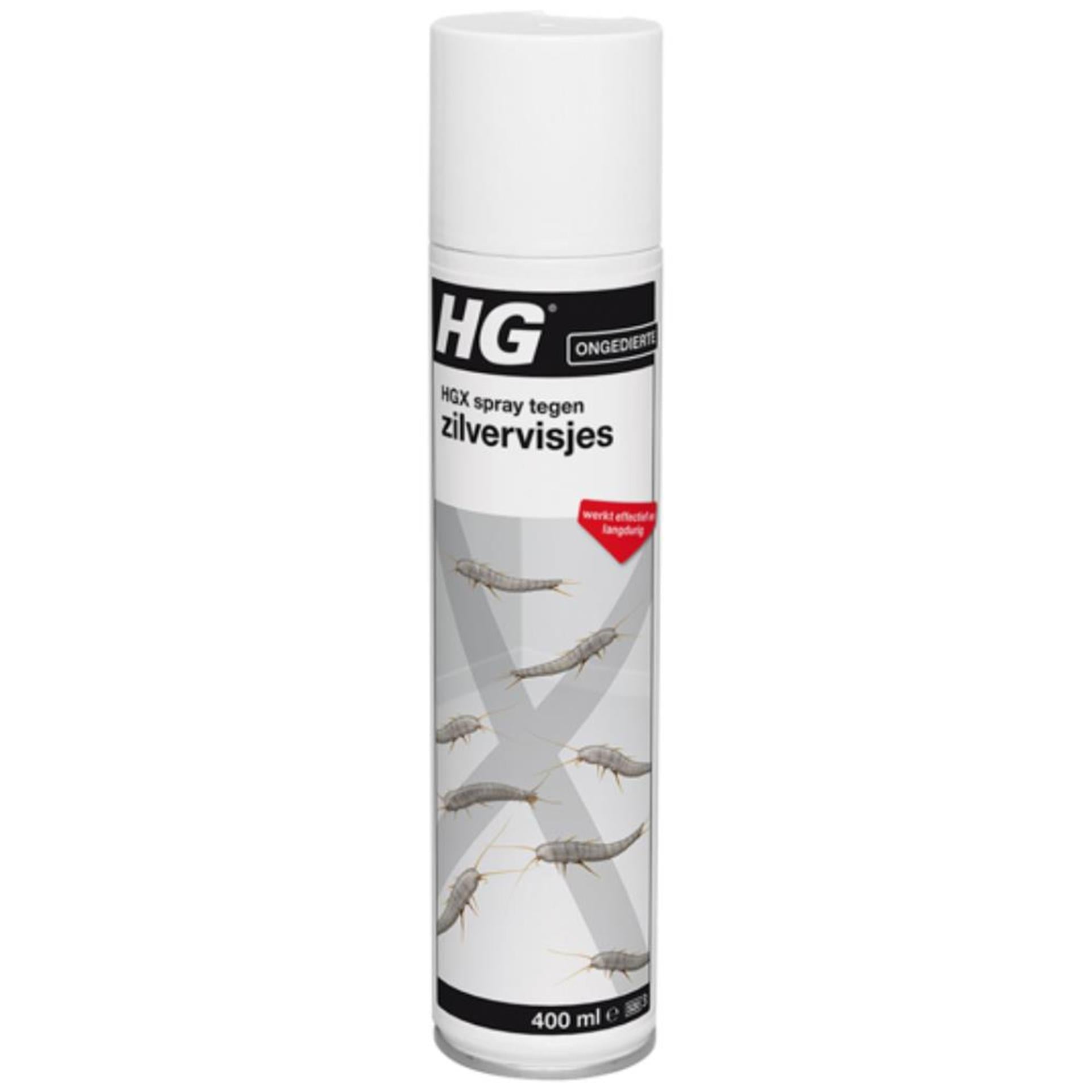 Hg x spray tegen zilvervisjes 400ml