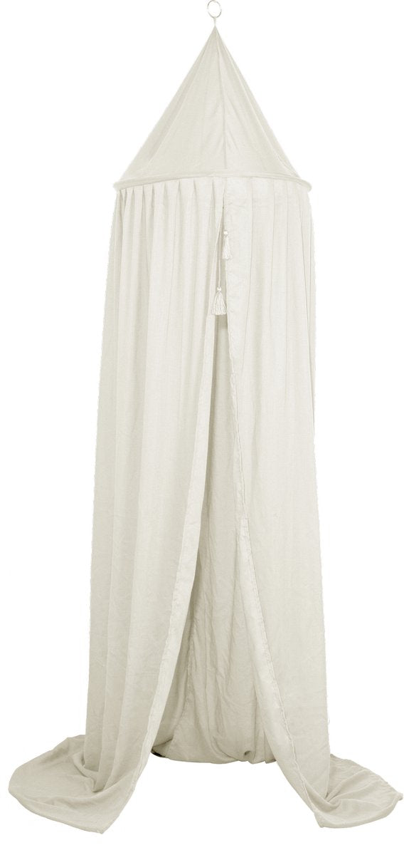 Little dutch klamboe - maat - klamboe kinderkamer jongens meisjes - soft white, wit - newborn naturals