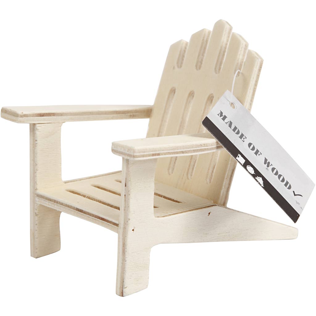 Creatief bedrijf houten mini tuinstoel