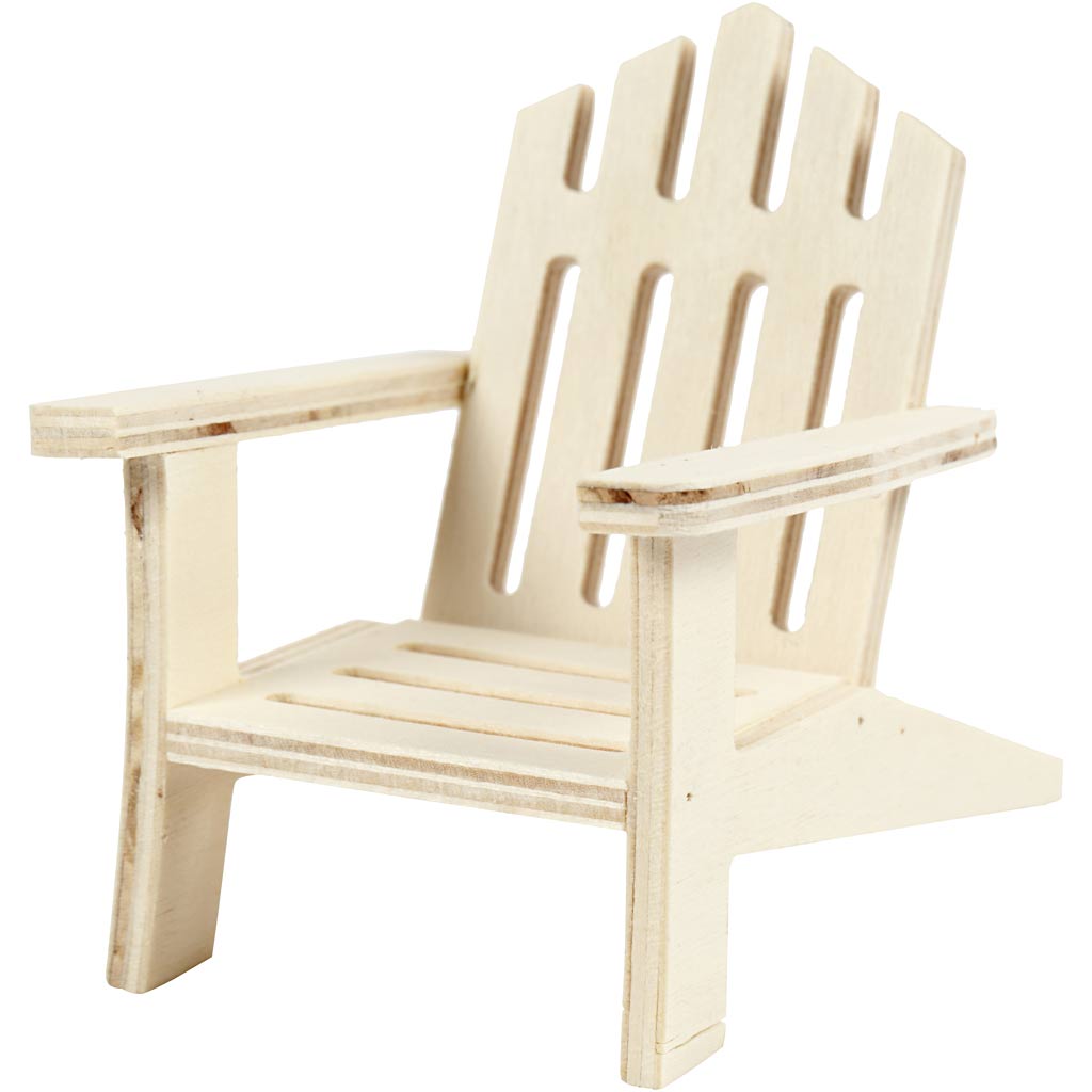 Creatief bedrijf houten mini tuinstoel