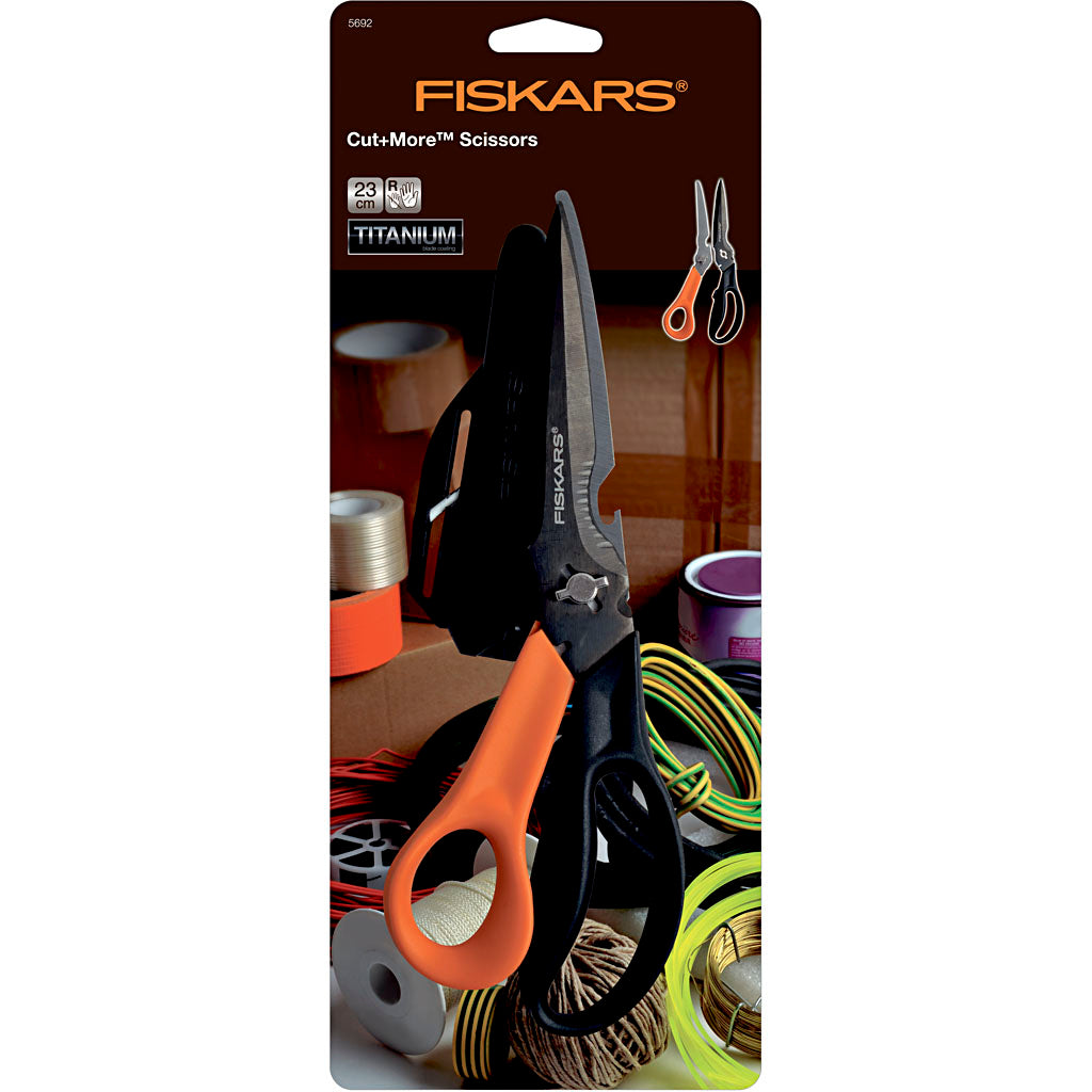 Fiskars https: www.cchobby.nl -multifunctionele-schaar-l-23-cm-1-stuk