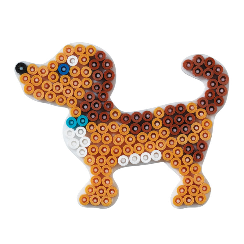 Hama strijkkralen grondplaat hond 2