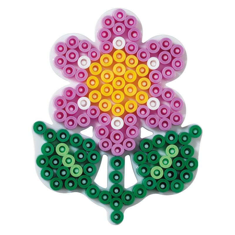 Hama strijkkralen grondplaat bloem