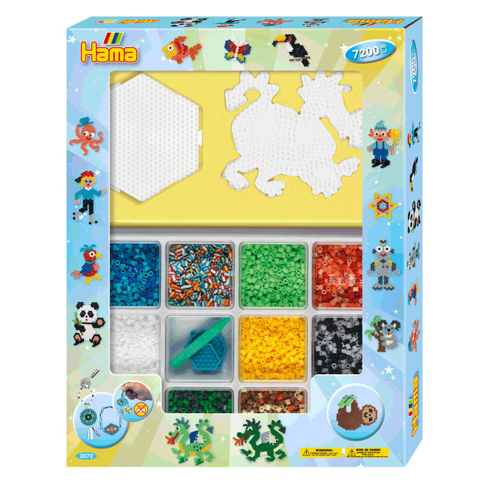Hama Strijkkralenset Geschenkdoos, 7200st.