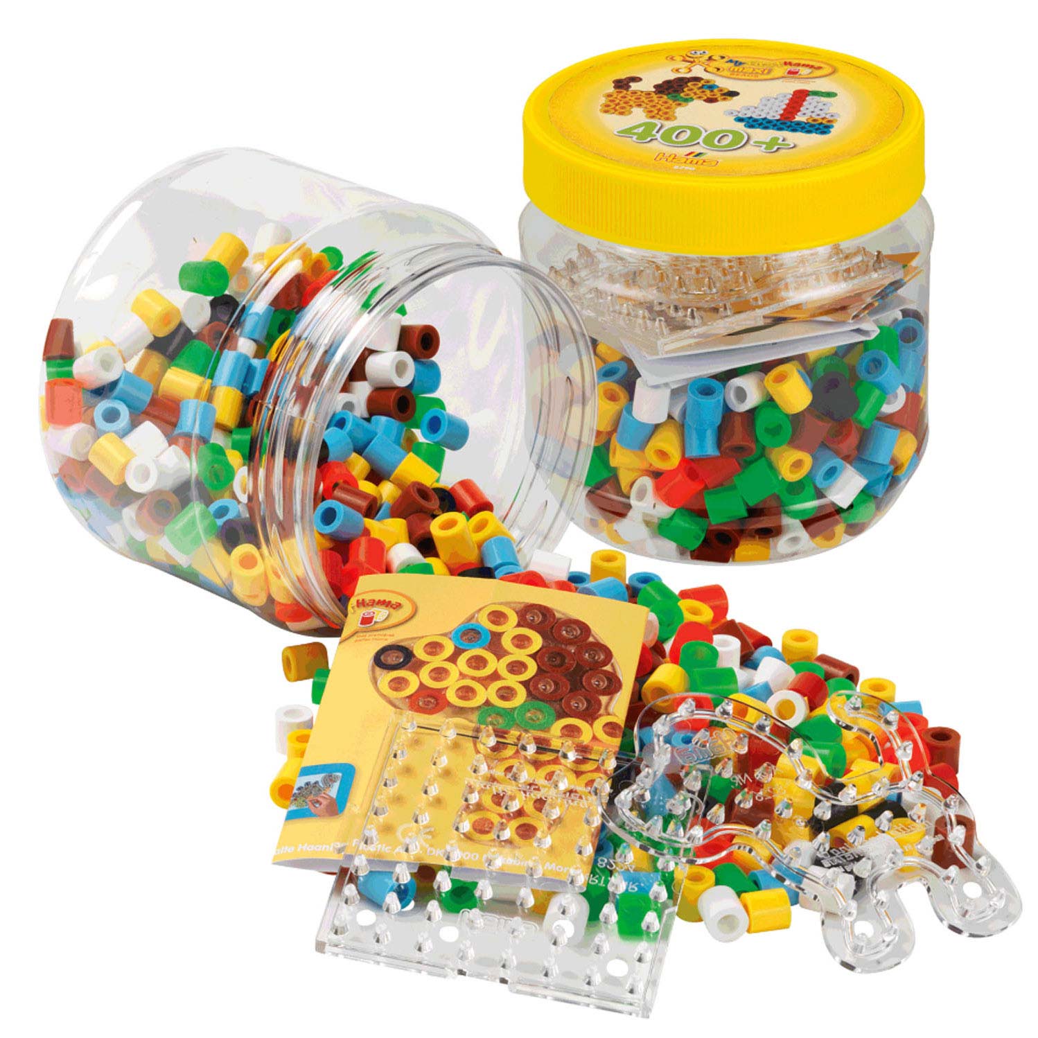 Hama strijkkralen maxi set in pot 400+ stuks