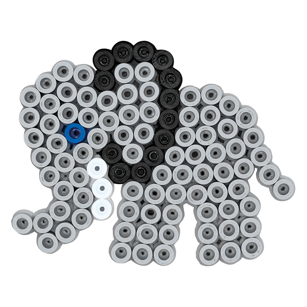 Hama maxi strijkkralenset - wilde dieren, 600st.