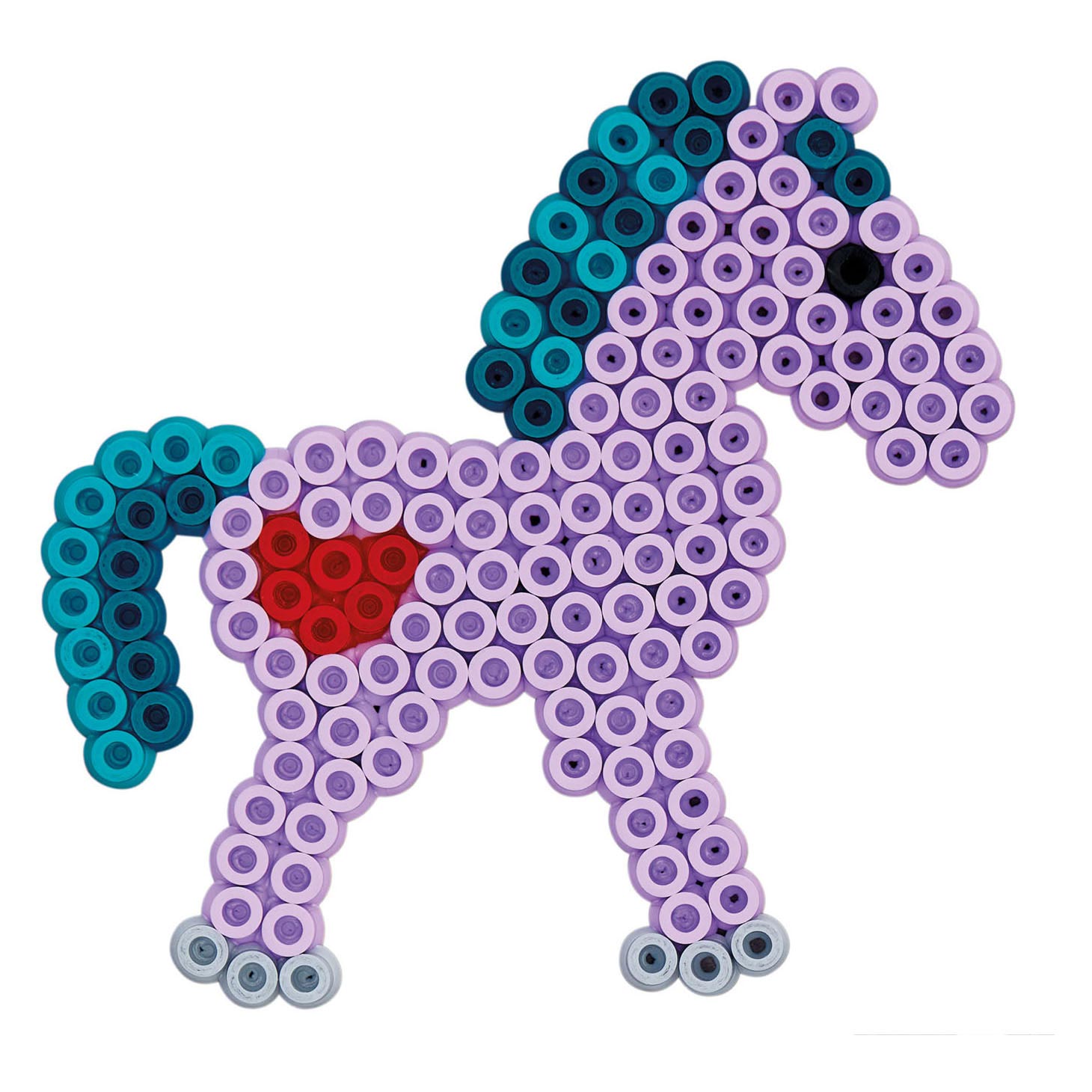 Hama strijkkralenset groepsverpakking roze, 3000st.