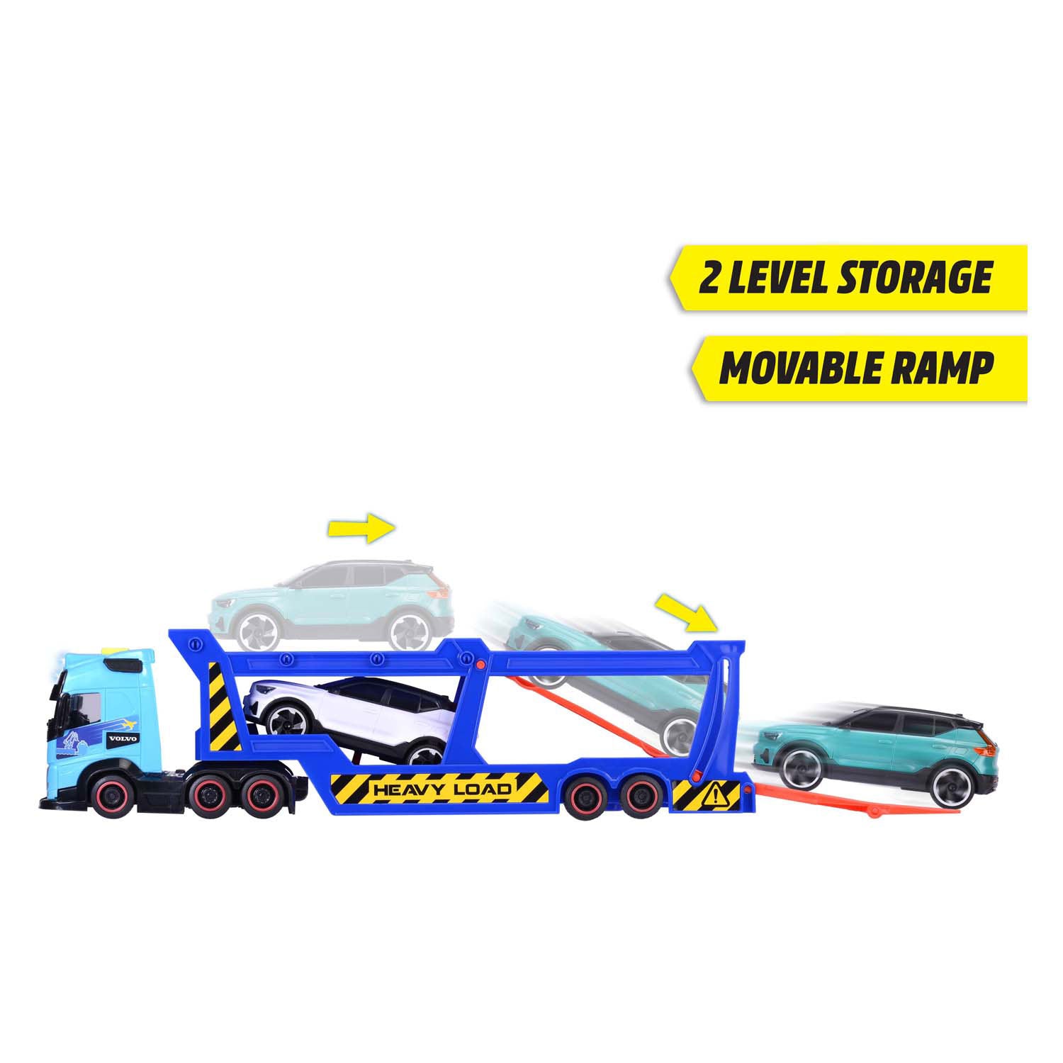 Dickie autotransporter met 2 verdiepingen