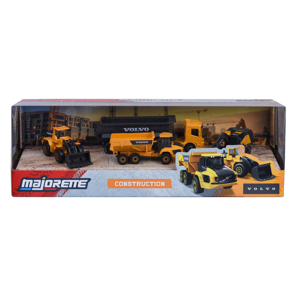 Majorette volvo construction, 4dlg.