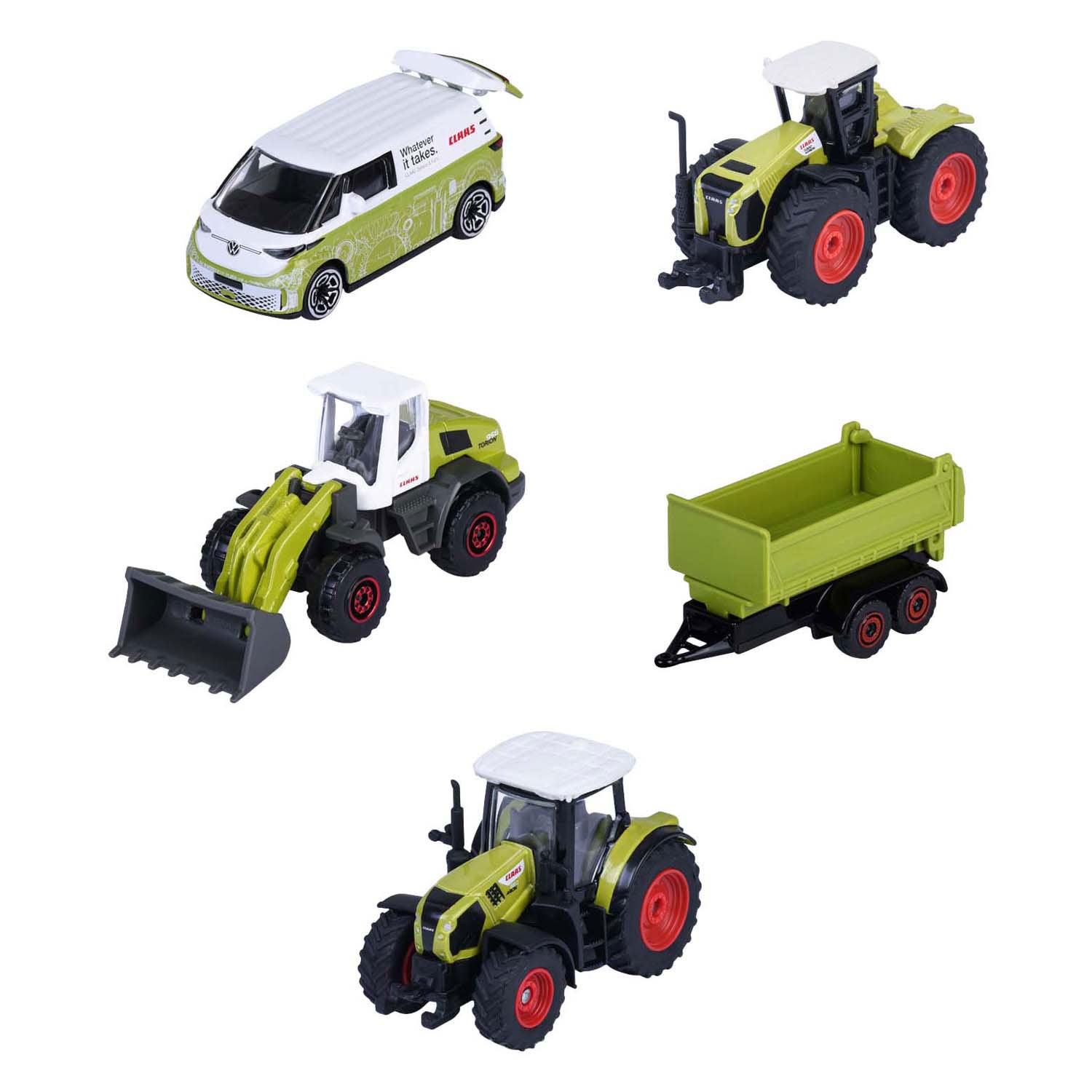 Majorette claas farm, 5dlg.