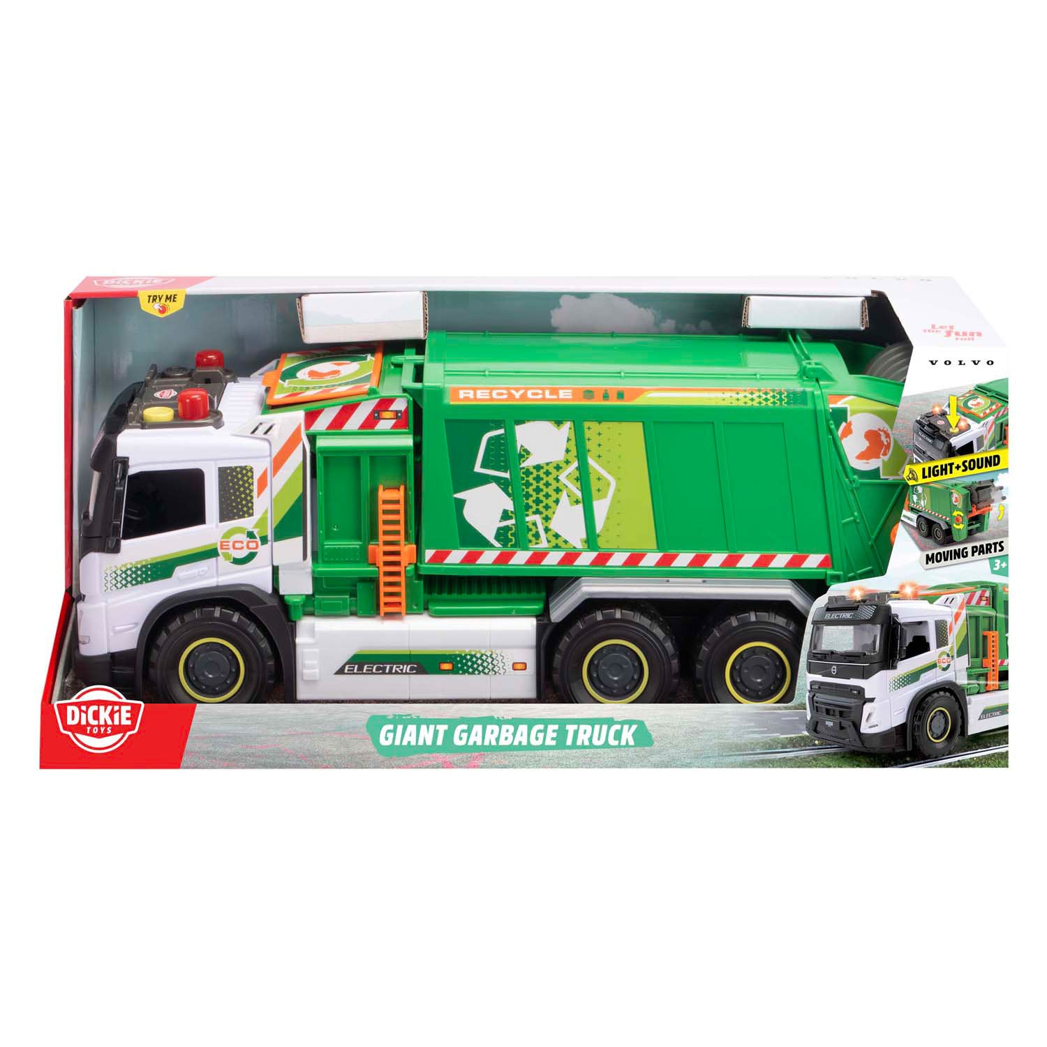 Dickie vuilniswagen