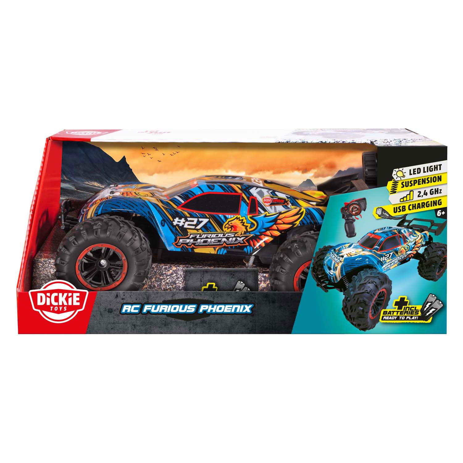 Dickie rc furious phoenix, rtr