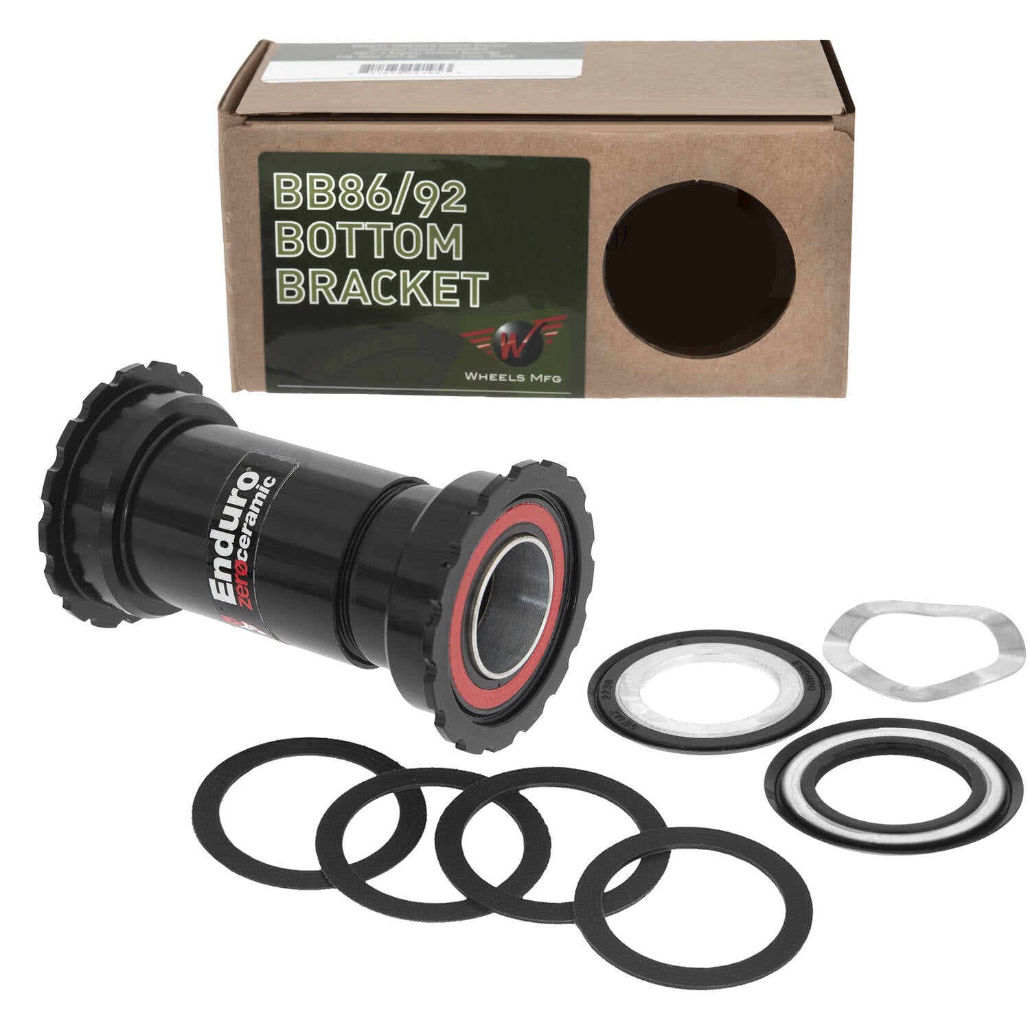Wielen fabrikant - trapas pressfit bb86 92 sram zero keramiek zwart