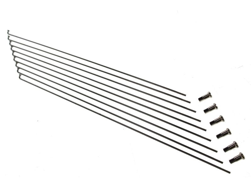 Sapim spaken 14-250 RVS met nippel