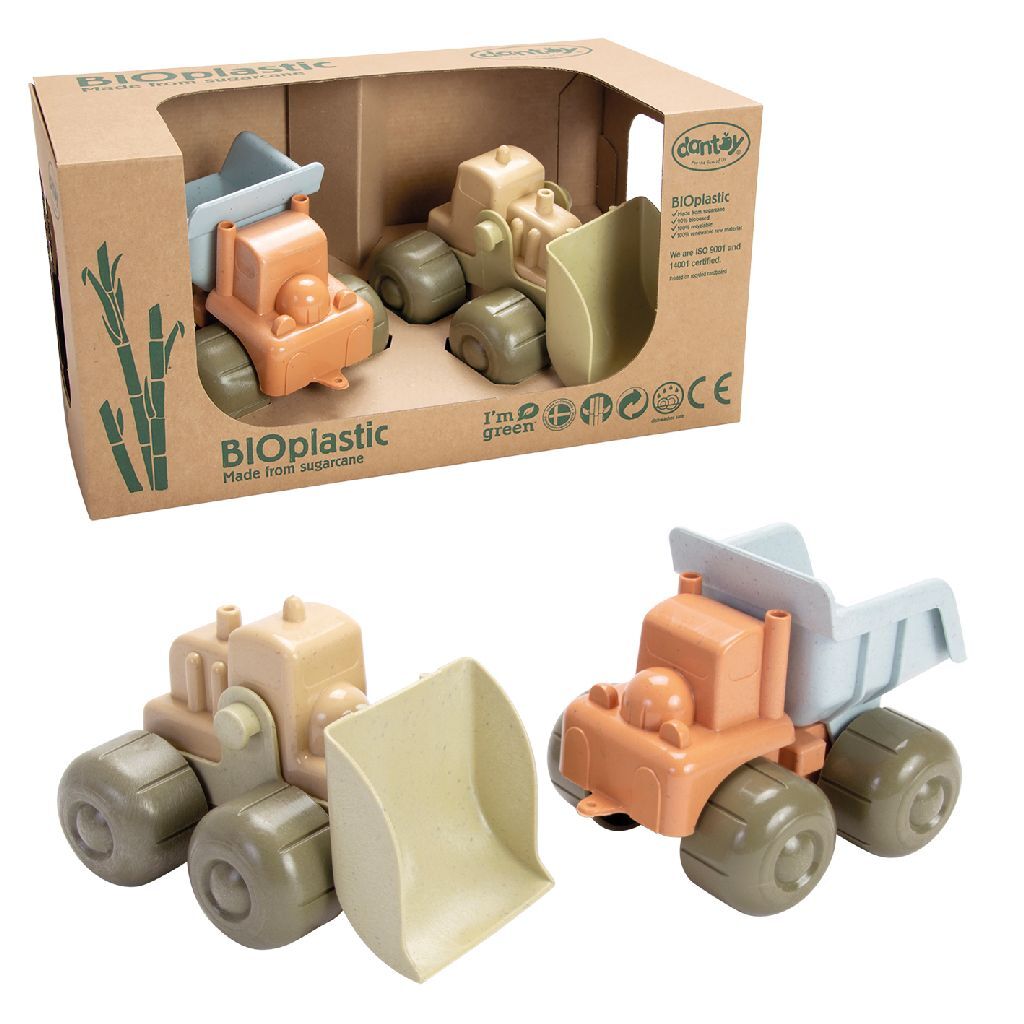 Dantoy bioplastic constructie auto 2in1