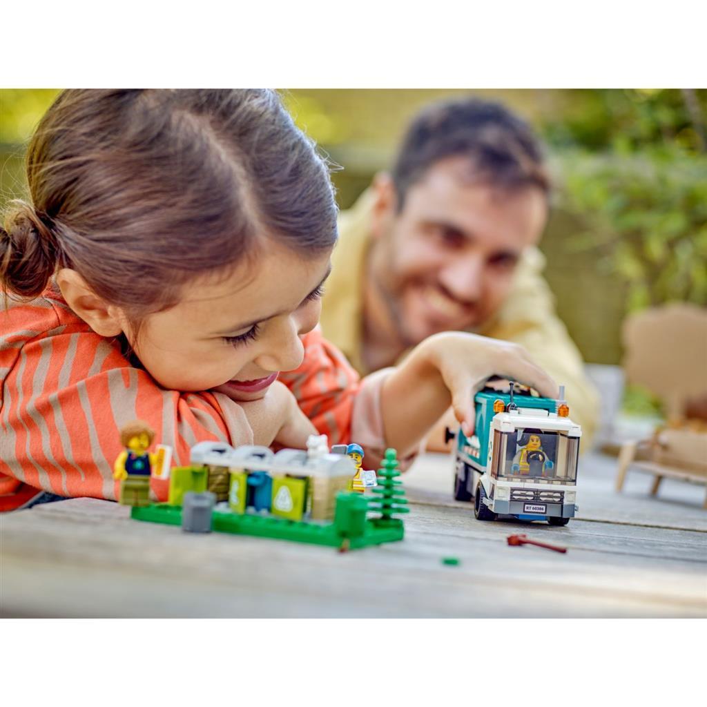 LEGO City 60386 Recycle Crachtwagen