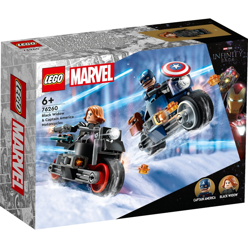 LEGO Super Heroes 76260 Black Widow Captain America Motoren