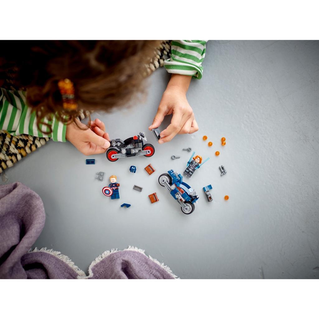 LEGO Super Heroes 76260 Black Widow Captain America Motoren
