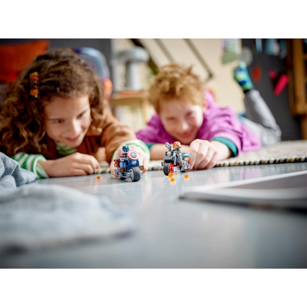 LEGO Super Heroes 76260 Black Widow Captain America Motoren