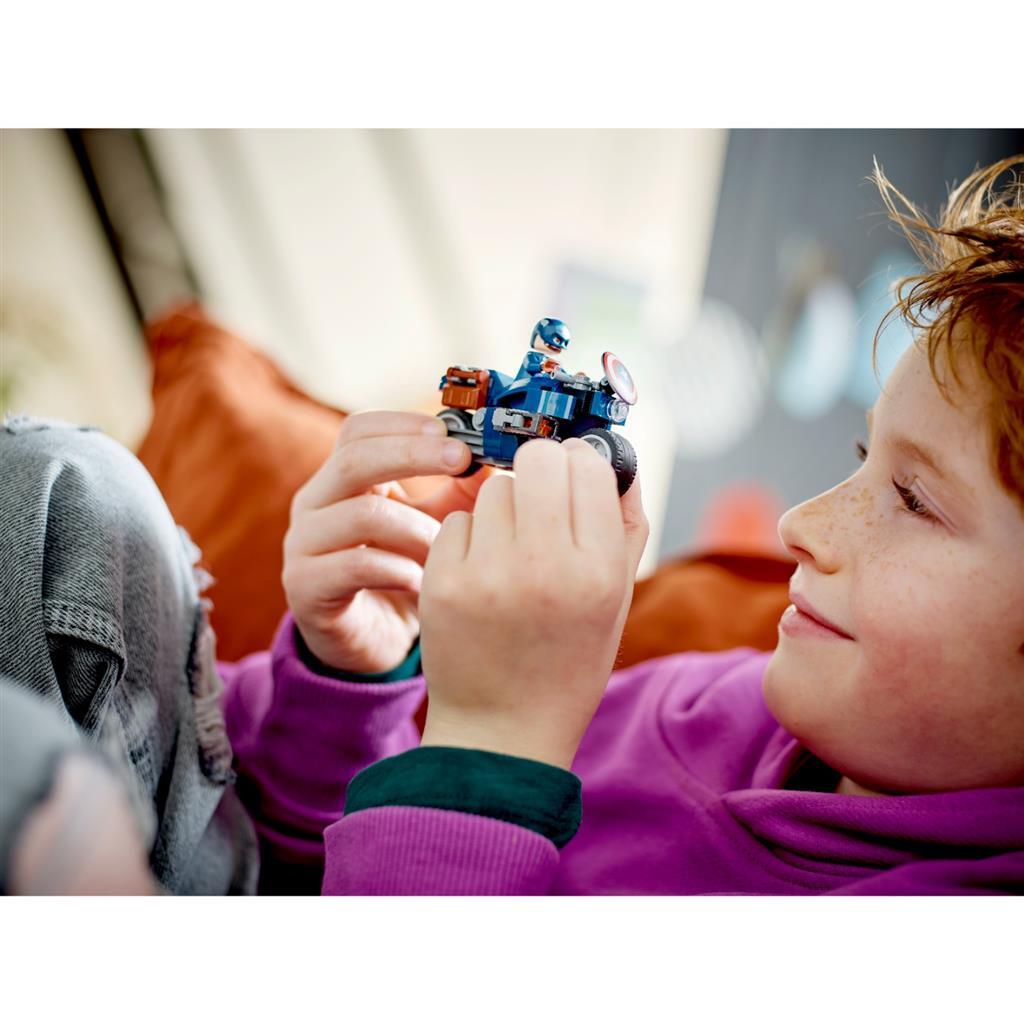 LEGO Super Heroes 76260 Black Widow Captain America Motoren