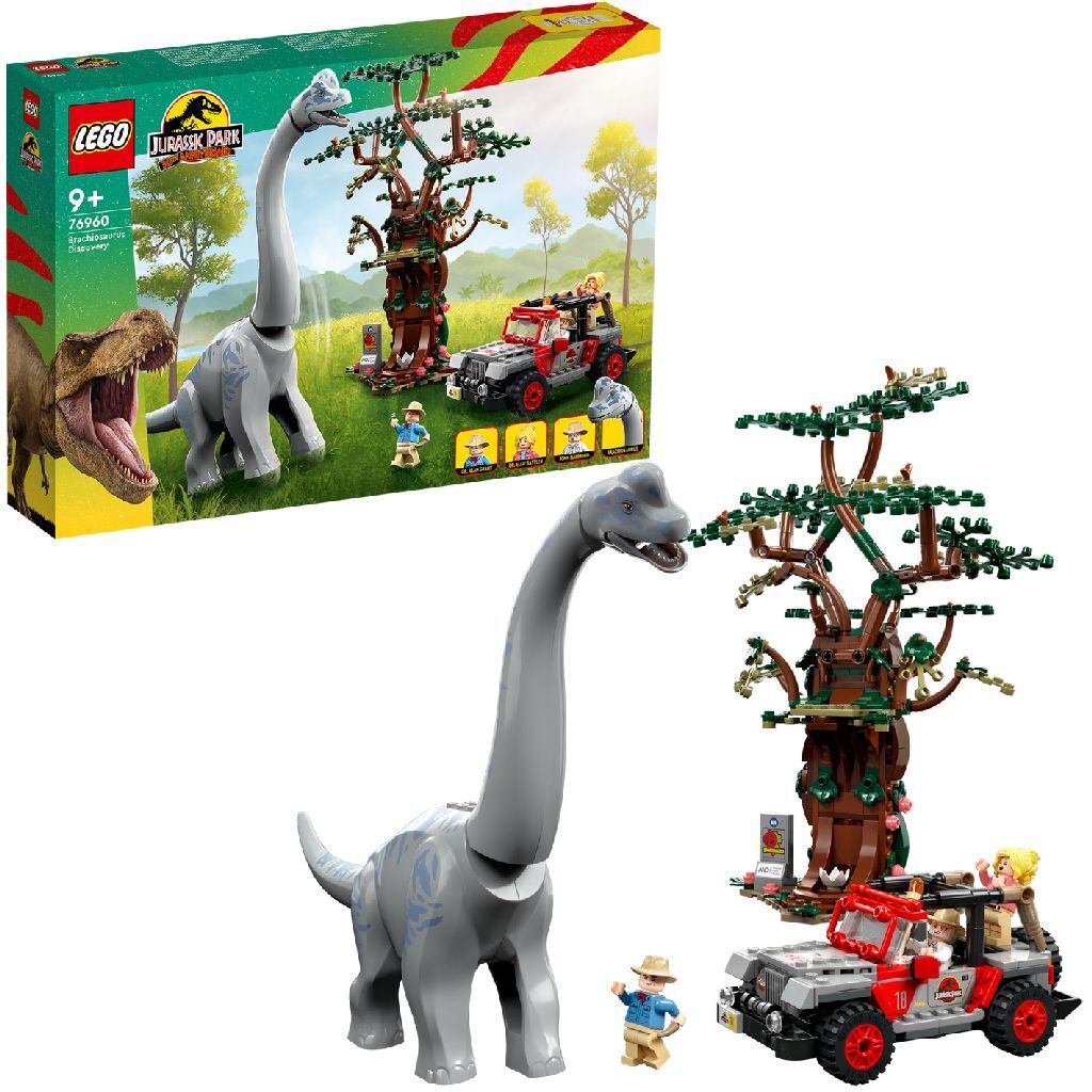 LEGO Jurassic Park 76960 Brachiosaurus Ontdekking
