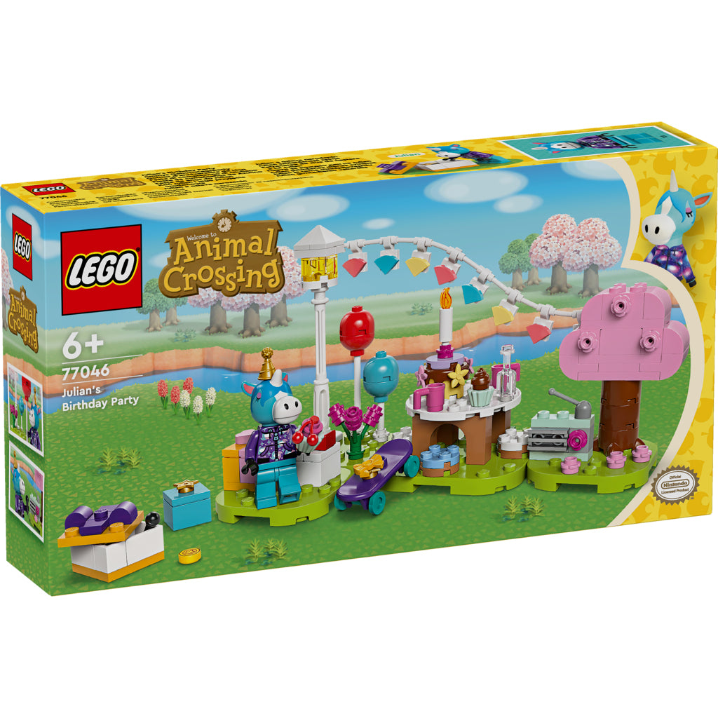 Lego Animal Crossing 77046 Julian #039's verjaardagsfeestje
