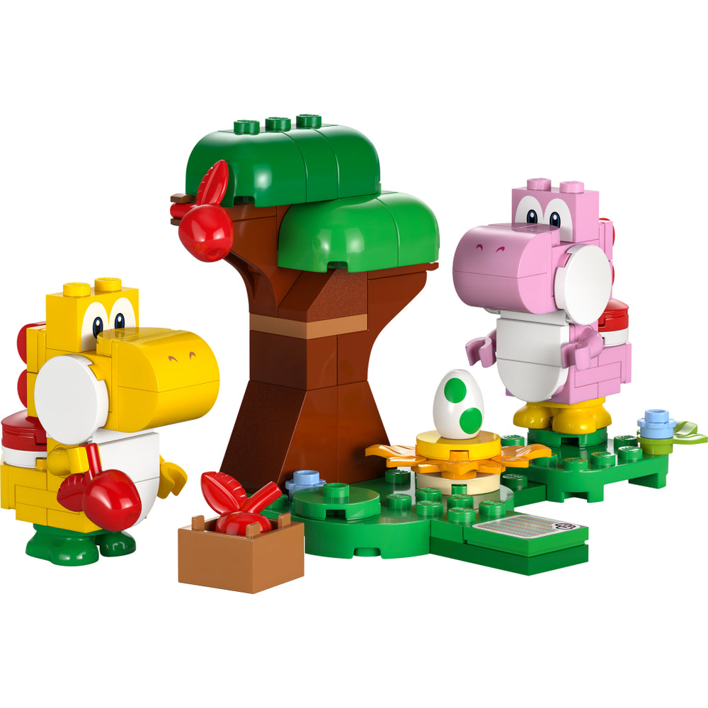 Lego 71428 super mario yoshi's egg cellent forest