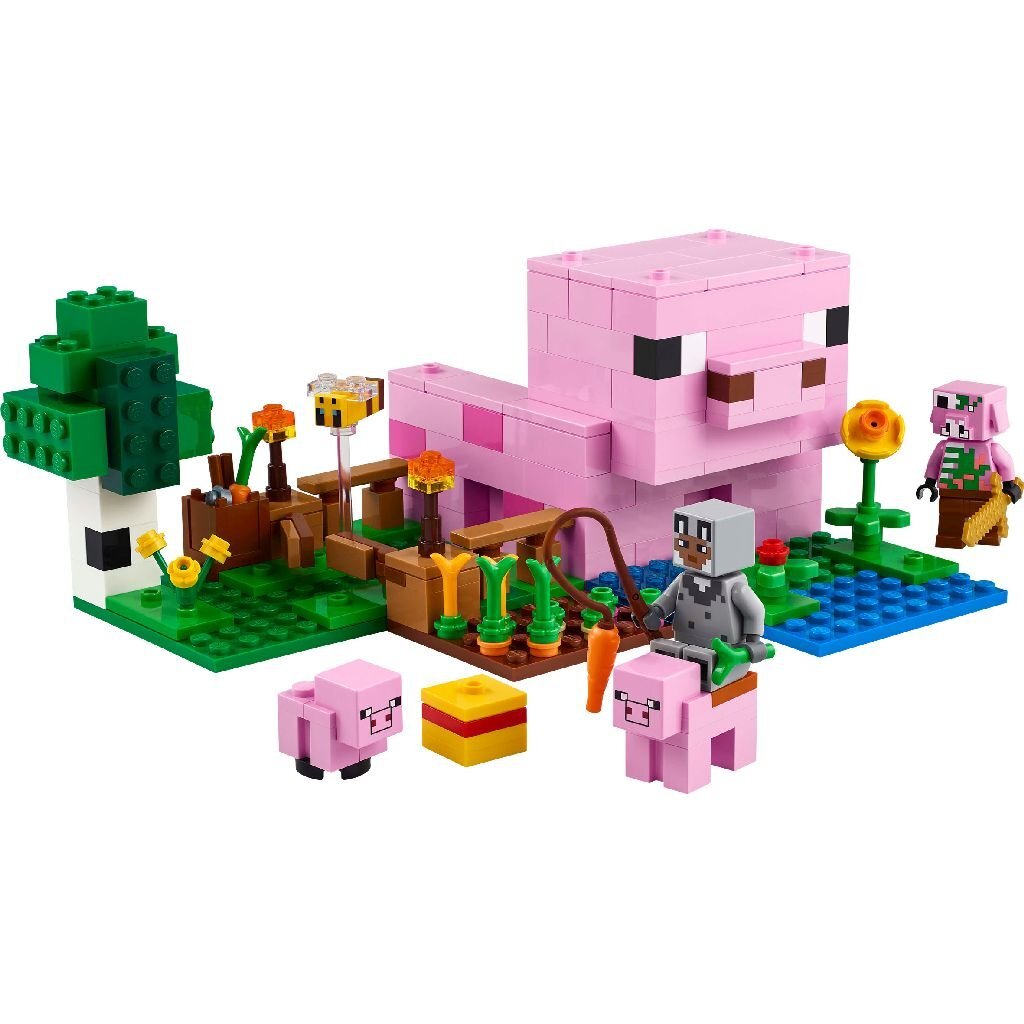 Lego minecraft 21268 het huis van het biggetje