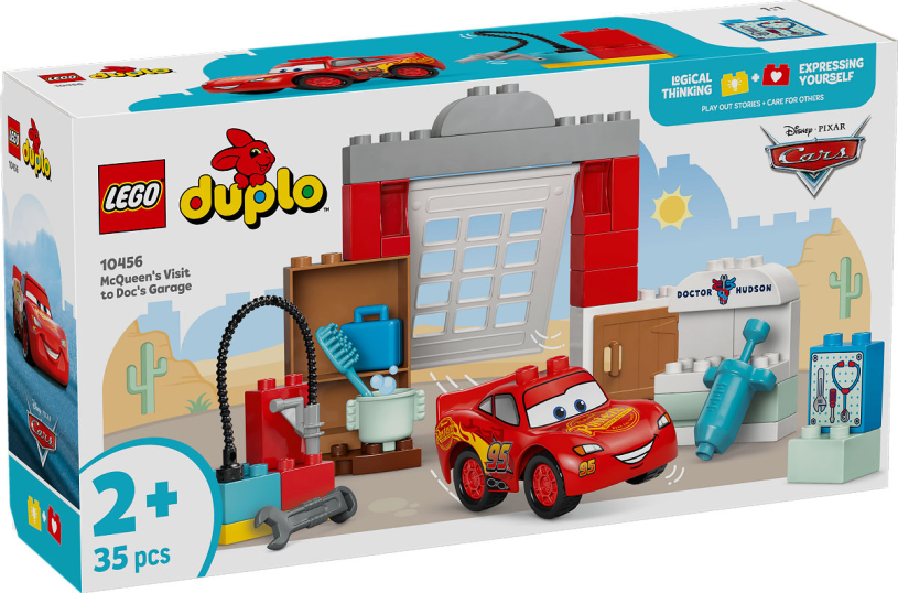 Lego duplo 10456 mcqueens bezoek aan docs garage