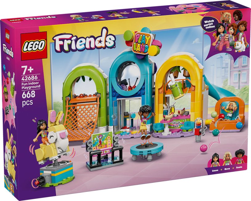 Lego friends binnenspeeltuin - 42686