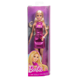 Barbie fashionista pop pink dress heart cut out | 2 stuks