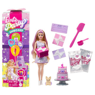 Ty barbie par unboxed 2 1 pop met lichtroze jurk