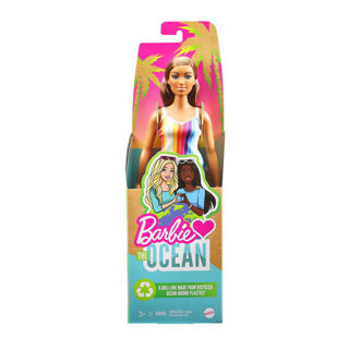 Barbie houdt van de oceaan regenboogkleed