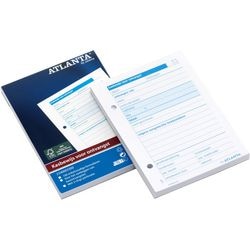 Kasbewijs ontvangsten djois a5406-033 10,5x14,8cm enkelvoud genummerd 50vel