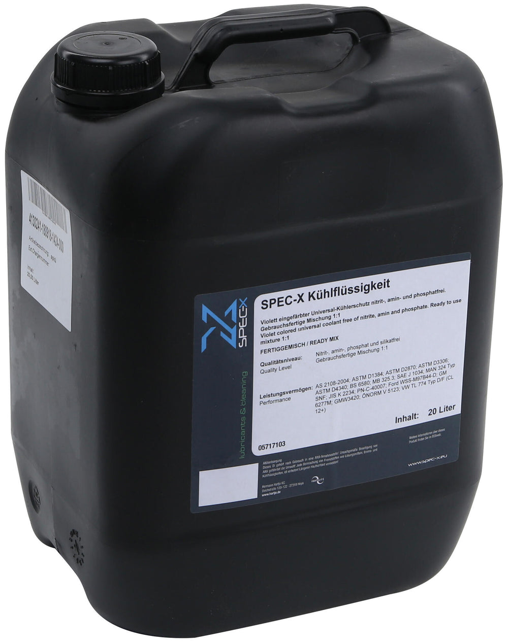 Spec-x radiatorbeschermingsmiddel p12+ bef anti-freeze 20 l p12+ bef