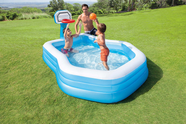 Shootin Hoops Inflatable Pool