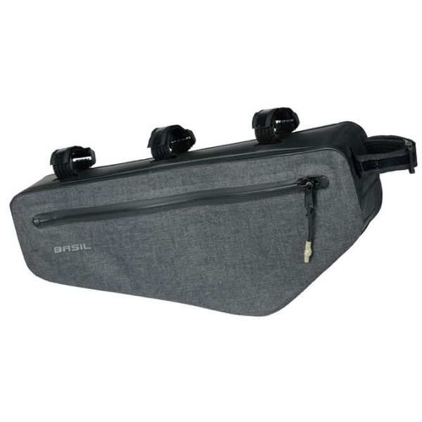 De Basil Navigator Storm frametas - waterdichte fietstas - unisex - zwart
