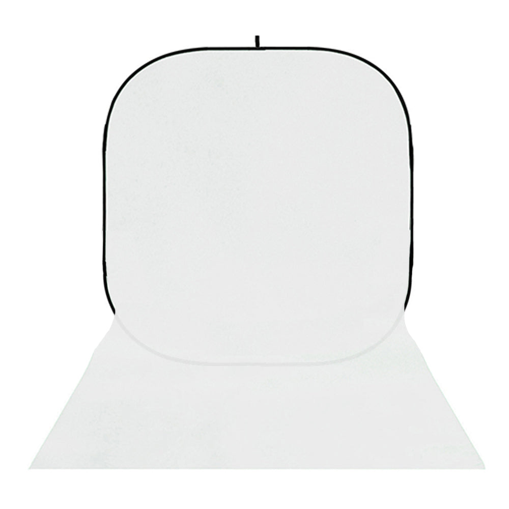 StudioKing Achtergrondbord BBT-01-20 Wit Zwart 400x150 cm