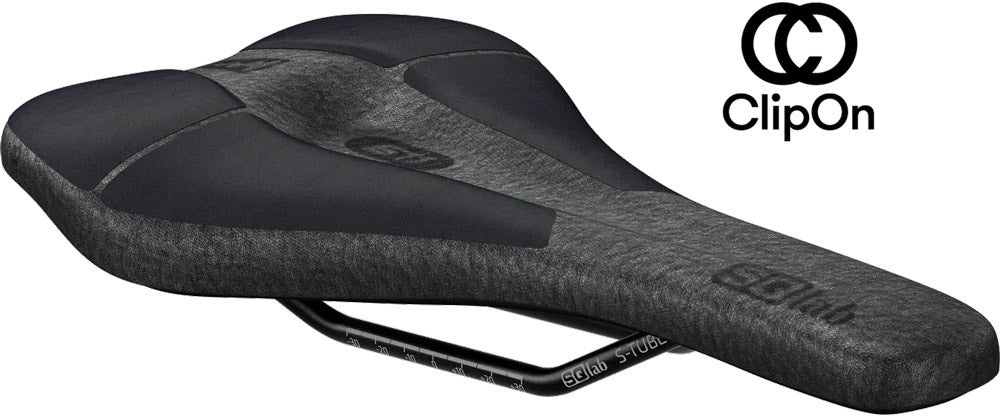 Sqlab 611 clipon infinergy® ergowave® active 2.1 mig s-tube saddle | 14cm