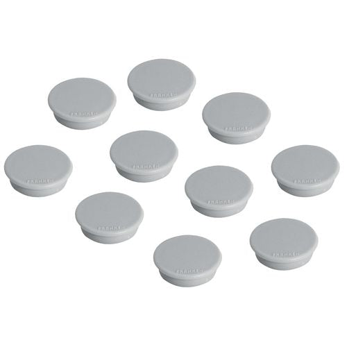 Ronde magneten franken hm3812 38 mm grijs